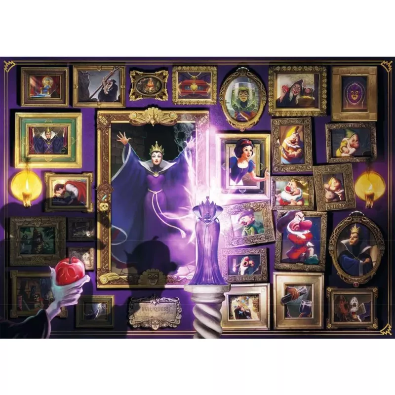 Palapeli Ravensburger Villainous Evil Queen 1000 palaa
