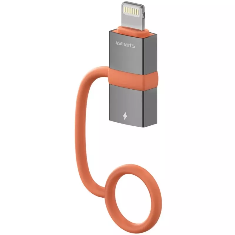 USB-C - Lightning -sovitin 4smarts 541522, 27W PD, 2 kpl:n pakkaus