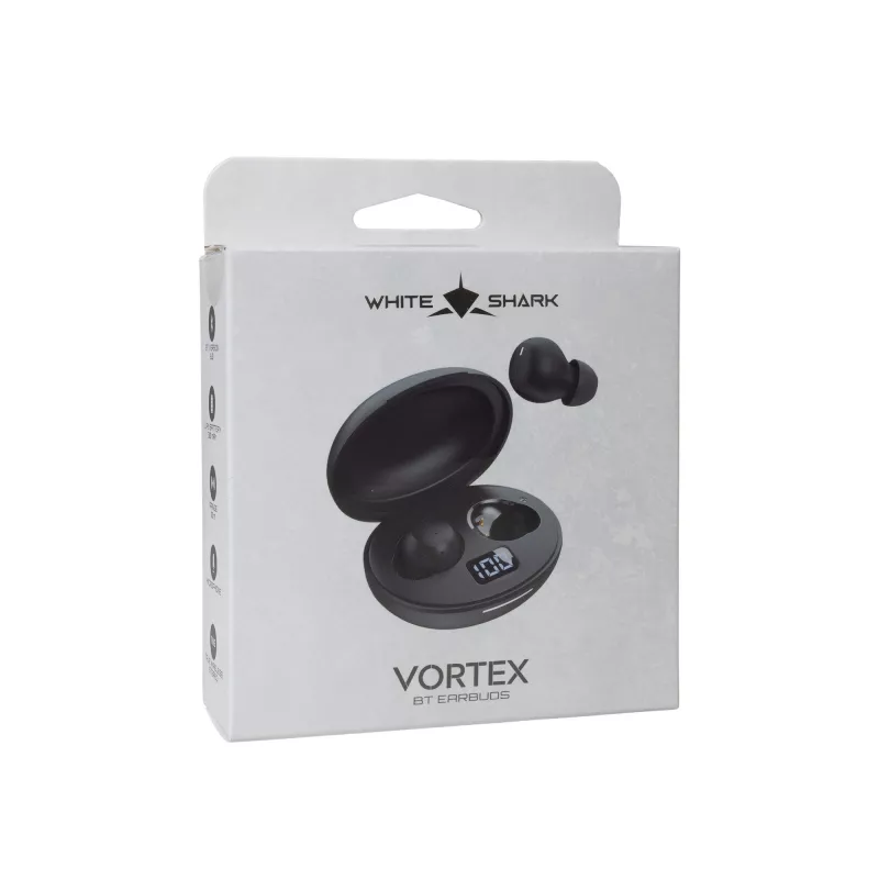 Langattomat nappikuulokkeet White Shark GEB-TWS-02 Vortex musta