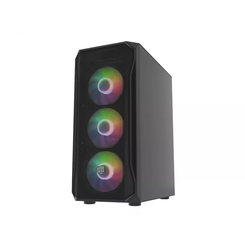 Kotelo Fury Shobo SH4F RGB-ikkunalla ja 4 tuulettimella MIDI Computer PC