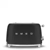 Leivänpaahdin Smeg 50's Style TSF01BLMEU 2 viipaletta musta ruostumaton teräs