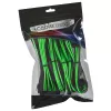 Jatkokaapelisarja CableMod CM-CAB-CKIT-N86KKLG-R — 8+6-pin virtajatkot, musta/vihreä