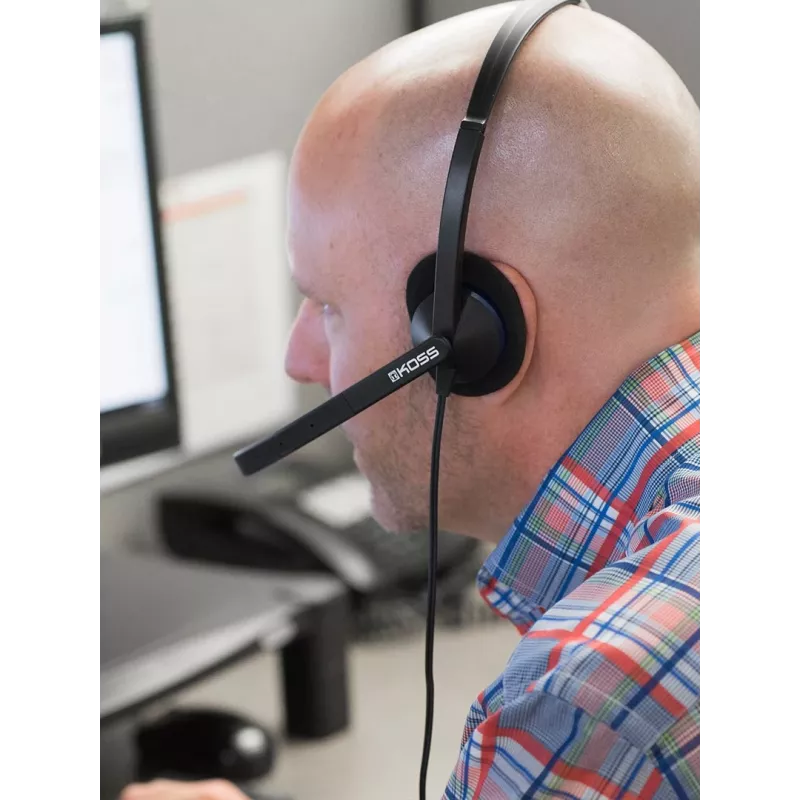 Koss CS200i headset johdollinen panta toimisto/callcenter musta