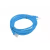 LANBERG PCU6-20CC-0300-B Cat6 U/UTP kytkentäkaapeli, 3 m, sininen, 10 kpl:n pakkaus