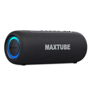 Kaiutin TRACER MaxTube 20W TWS Bluetooth, musta — kannettava langaton ääni, stereotoisto