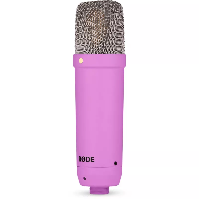 NT1 Signature + XLR-kaapeli + pöytämikrofonivarsi, mikrofoni lila, paketti