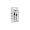 USB-USB-C-kaapeli White Shark Adder 2 m – lataus- ja tiedonsiirtokaapeli, valkoinen