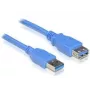 USB 3.0-A uros-naaras -kaapeli DeLOCK 82541 5 m sininen