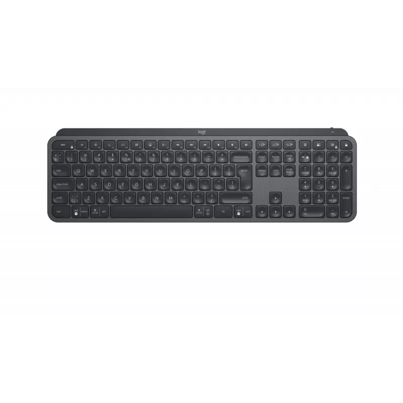 Logitech MX Keys for Business - näppäimistö - taustavalaistu - langaton - Bluetooth, 2,4 GHz - QWERTY - GB - grafiitti (920-010250)
