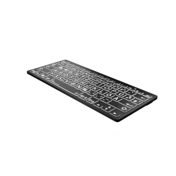 Logickeyboard universaali Bluetooth-näppäimistö LKB-LPWB-BTPC-DE QWERTZ saksa musta