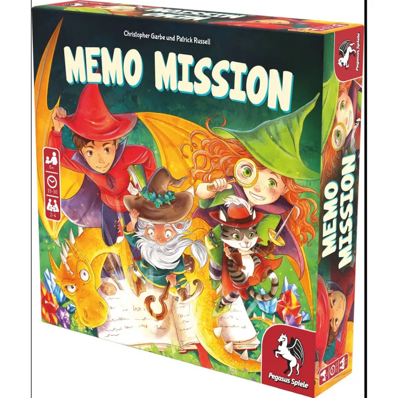Memo Mission, lautapeli