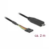 Sarjakaapeli DeLOCK 63947 USB 2.0 Type-C 2 m