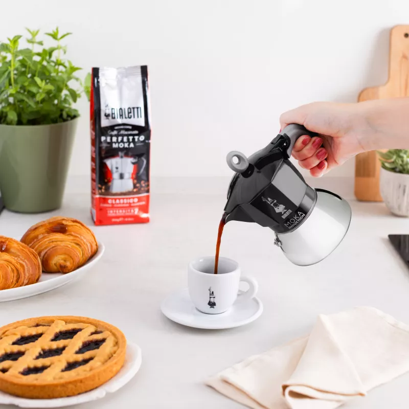 Bialetti Moka Induction mokkapannu 2 kuppia