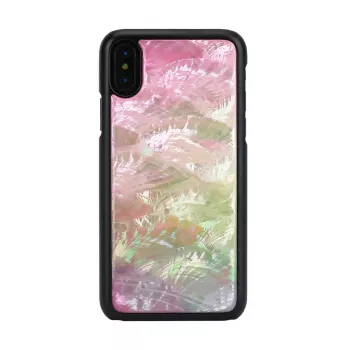 iKins Water Flower suojakuori iPhone XS/X, musta, K1690J