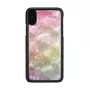 iKins Water Flower suojakuori iPhone XS/X, musta, K1690J
