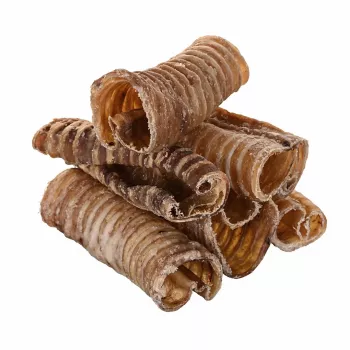 Koiranherkku PETITTO naudan henkitorvi 1 kg - PETITTO naudan henkitorvi puruluu