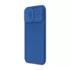 Suojakotelo Nillkin CamShield Pro iPhone 16 Pro Max -puhelimeen, sininen, liukuva kameransuojus