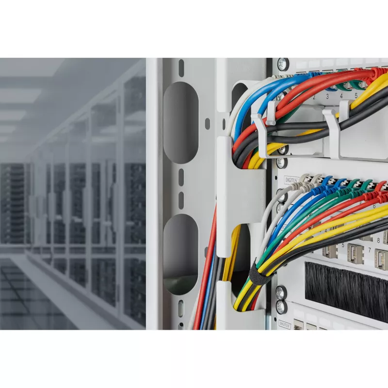 Digitus CAT 6A F-FTP ohut patch-kaapeli 10 m harmaa