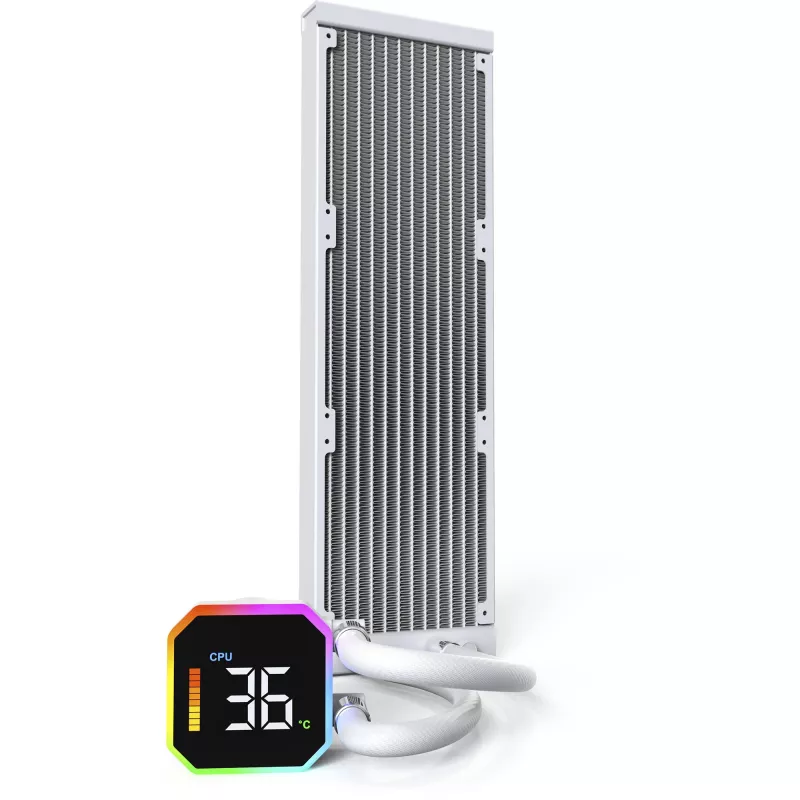 CPU-jäähdytin MULTI-SOCKET valkoinen/HYPERFLOW DIGITAL 360 MONTECH