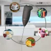 Clatronic MS 3089 paristokäyttöinen maidonvaahdotin, musta/ruostumaton teräs