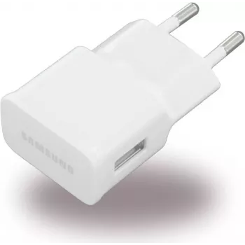 Samsung - ETAOU83EWE / 81EWE - laturi / adapteri - USB - 1000mA - valkoinen BULK (ETAOU83EWE / 81EWE)