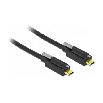 USB Type-C -kaapeli DeLOCK 84138 2 m musta