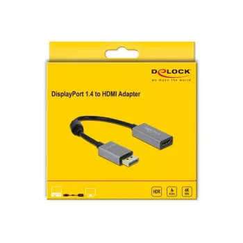 Aktiivinen DisplayPort 1.4 - HDMI sovitin DeLOCK 66436