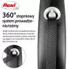 Flexi Black Design L 5 m koiranhihna rullamekanismilla