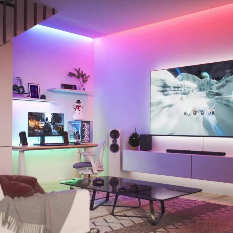 Nanoleaf Essentials Light Strips -laajennus 2 metriä | 23 W | RGBCW | Bluetooth, Thread | 2700 - 6500 K