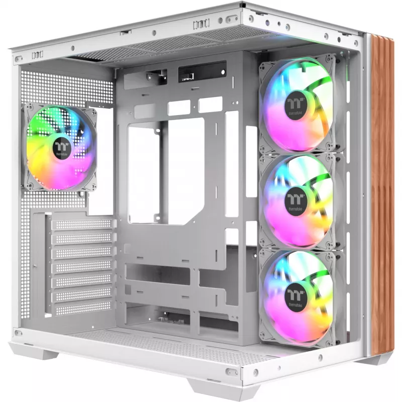 Thermaltake View 380 WS ARGB Midi Tower, valkoinen