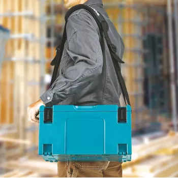 Makita MAKPAC eristetty kylmälaukku, koko 4, 18 l, sininen (198253-4)