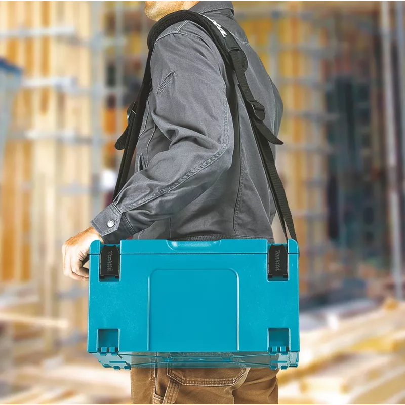 Makita MAKPAC eristetty kylmälaukku, koko 4, 18 l, sininen (198253-4)