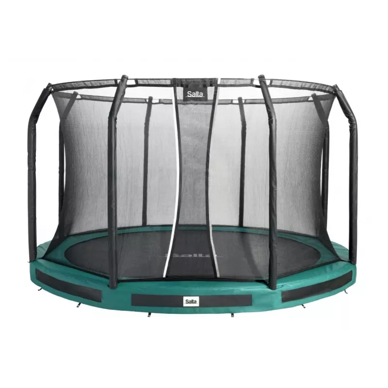 Trampoliini Salta Premium Ground Combo vihreä 366cm