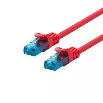 Verkkokaapeli LOGON UTP Cat.5e punainen 20 m RJ-45-liittimillä