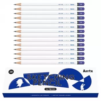 Arrtx Drawing 2B luonnoskynäsarja, 14 kpl – grafiittiluonnoskynät