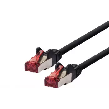 Verkkokaapeli LOGON TCR66SS200BL Cat6 SF/UTP (S-FTP) RJ-45–RJ-45 20 m musta