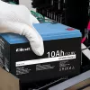 Akkupaketti LiFePO4 QOLTEC 10Ah 12,8V 128Wh integroidulla BMS:llä