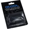 Alphacool HF liitäntäterminaali TEE T-haara pyöreä G1/4 - Deep Black (17030)