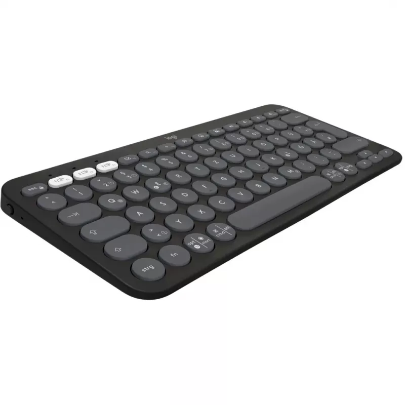 Logitech Pebble 2 Combo langaton näppäimistö ja hiiri QWERTZ saksa grafiitti