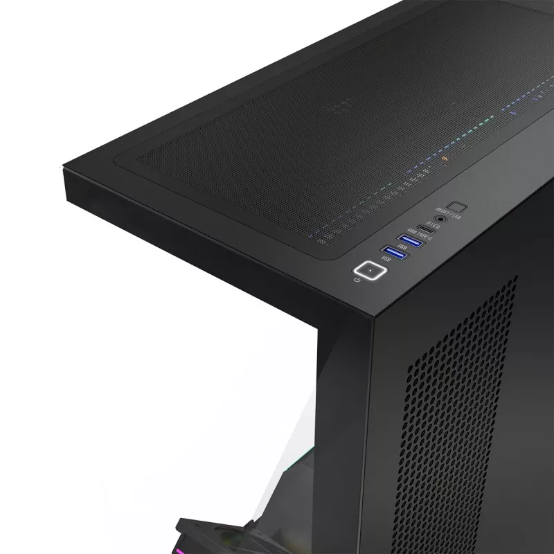 Modecom Volcano Stellar Plus ARGB Midi 8F musta