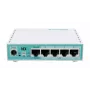 Mikrotik hEX johdollinen reititin Gigabit Ethernet valkoinen