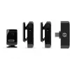 Langaton lavalier-mikrofonisetti Rode Wireless Micro Camera Kit langattomalla lähettimellä ja vastaanottimella