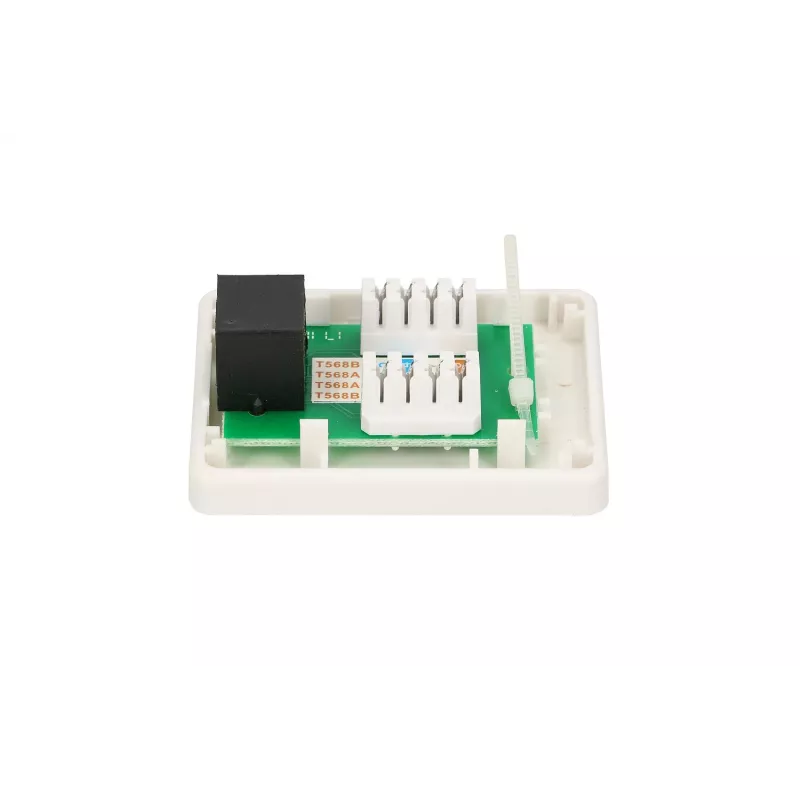 Extralink pinta-asennettava pistorasia, 1x RJ45 CAT5E UTP