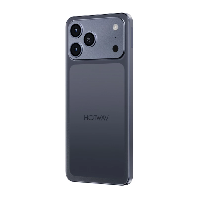 Älypuhelin HOTWAV A17 Pro Max — musta