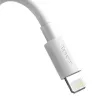 Baseus TZCALZJ-02 puhelinkaapeli valkoinen 1,5 m USB A Lightning