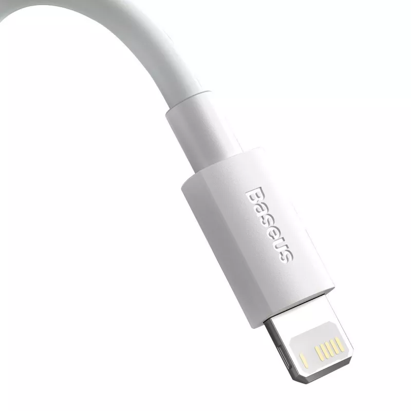 Baseus TZCALZJ-02 puhelinkaapeli valkoinen 1,5 m USB A Lightning