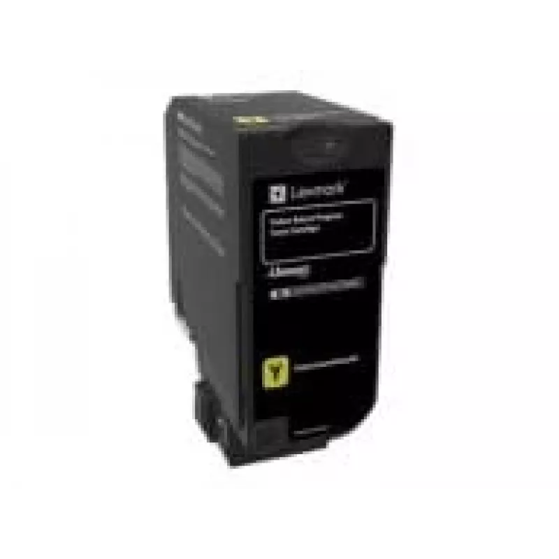 Lexmark 74C20Y0 värikasetti, keltainen, 3000 sivua
