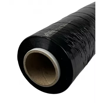 Venykekalvo BESTPAK 23 µm musta, rullan leveys 1,5 m, hylsy 1,2 tuumaa, polyeteeni