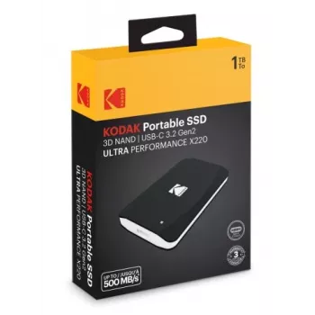 Kodak X220 1TB kannettava SSD 2,5