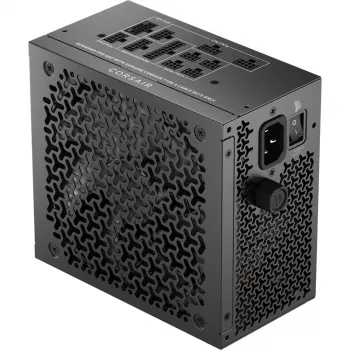 Virtalähde CORSAIR RMx Shift Series RM850x 850W ATX 24-pin, 80 PLUS Gold, musta, 140 mm:n tuuletin